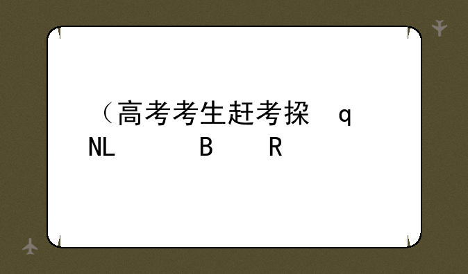（高考考生赶考指南）赶赴高考